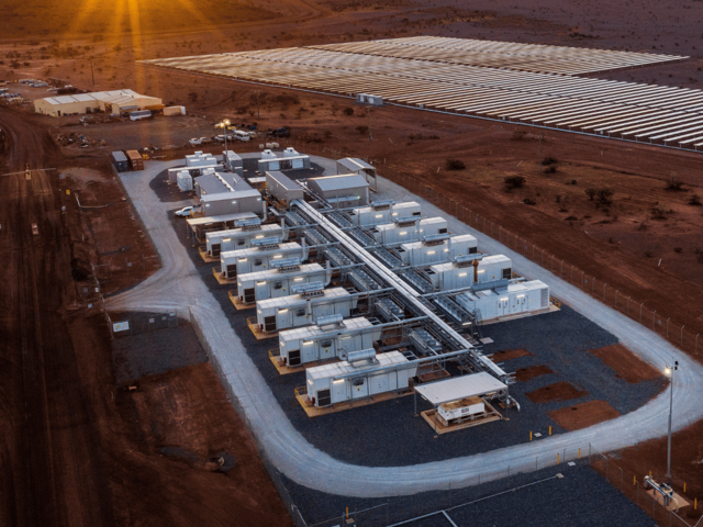 Hybrid power plant designed and constructed by JUWI